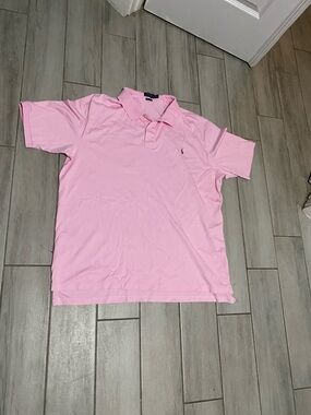 Polo by Ralph Lauren Light Pink Short-Sleeve Polo